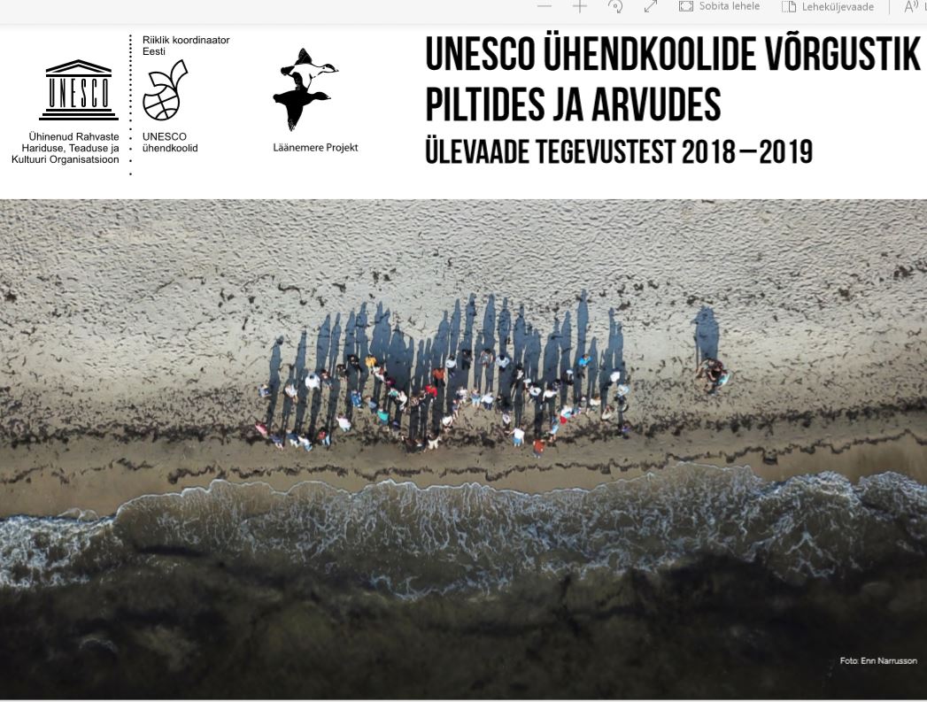 UNESCO ühendkoolide võrgustik piltides ja arvudes Ülevaade tegevustest 2018–2019