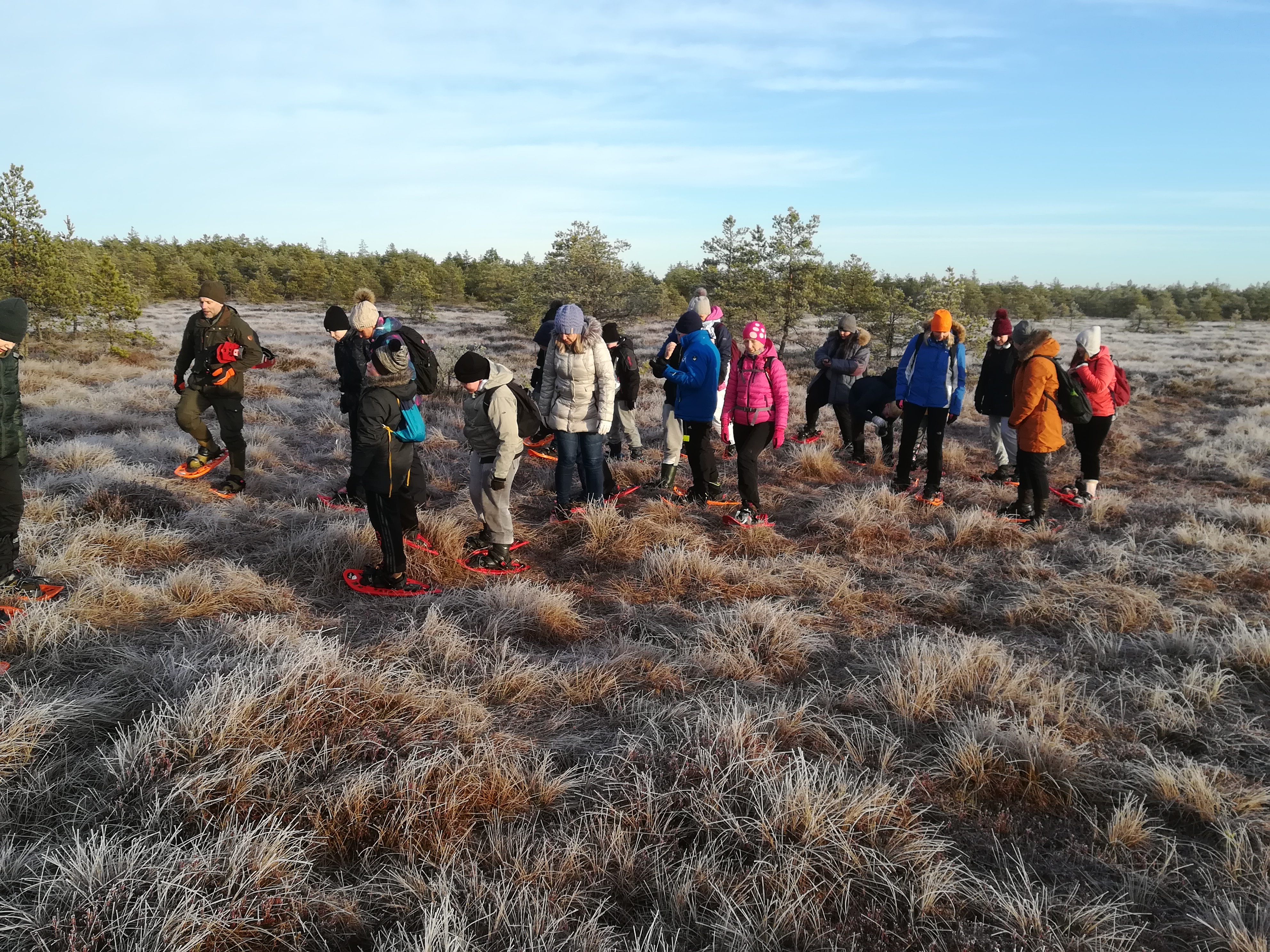 Rummu rabas räätsadega