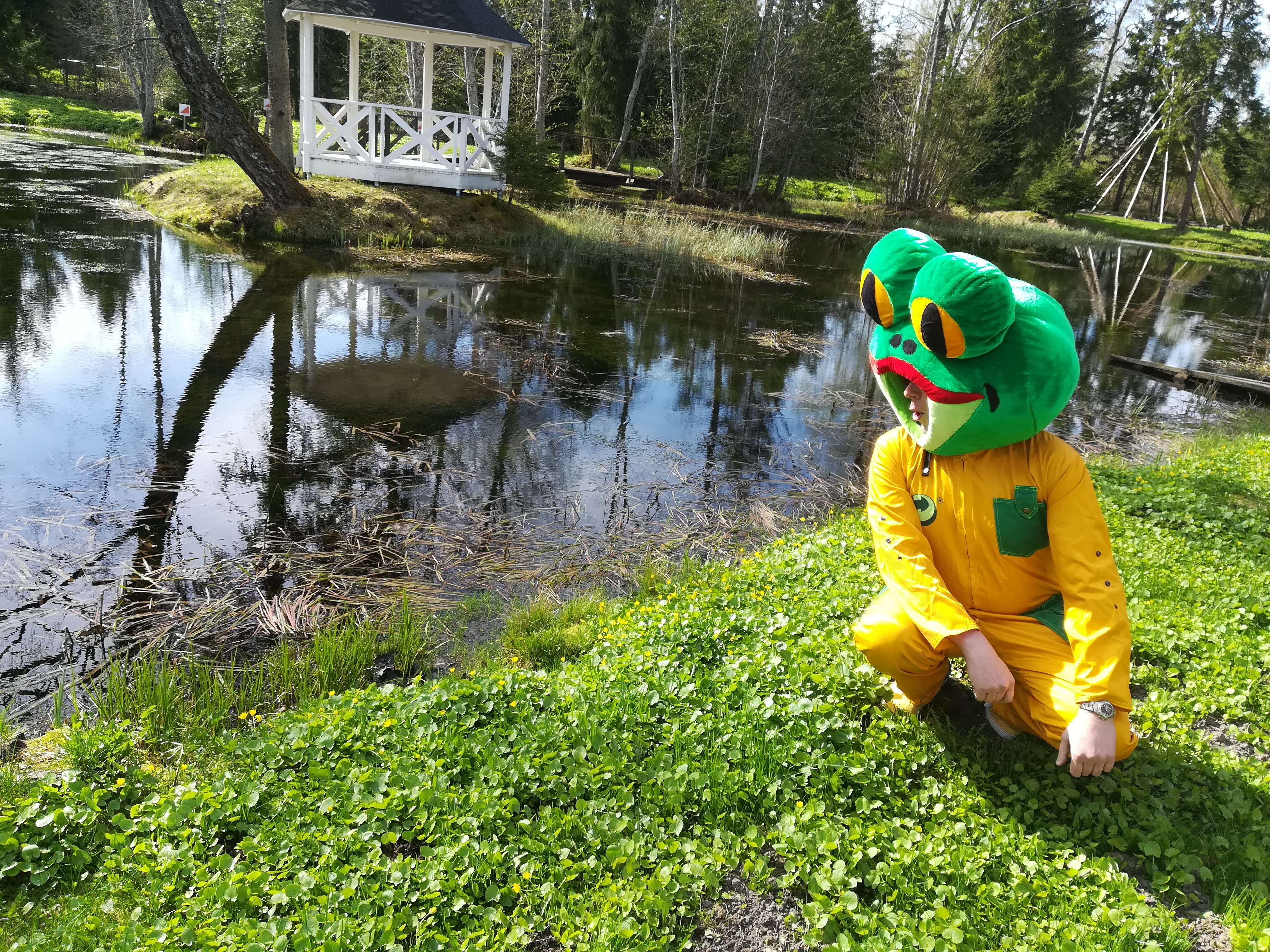 Keskkonnake ootamas õpilasi