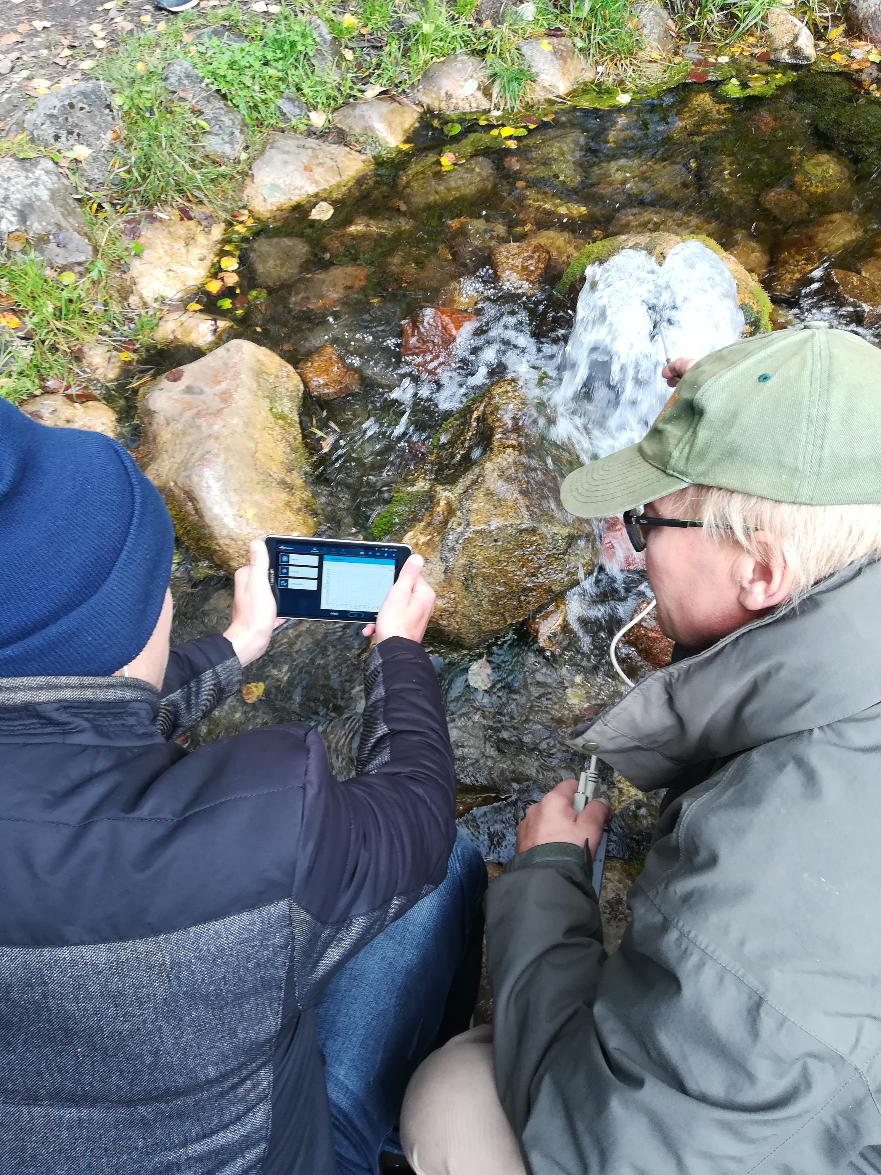 Norra allikatel vett mõõtmas