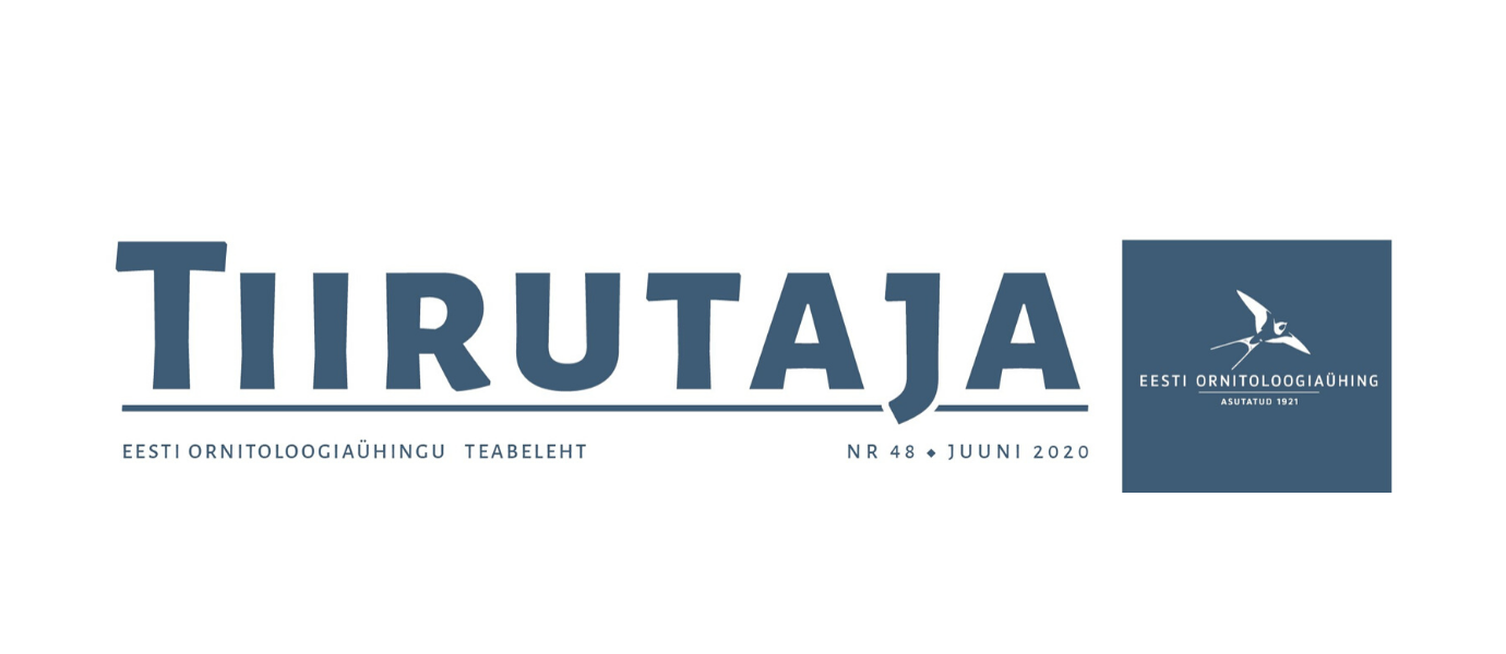 Eesti Ornitoloogiaühingu teabelehe Tiirutaja nr 48 päis