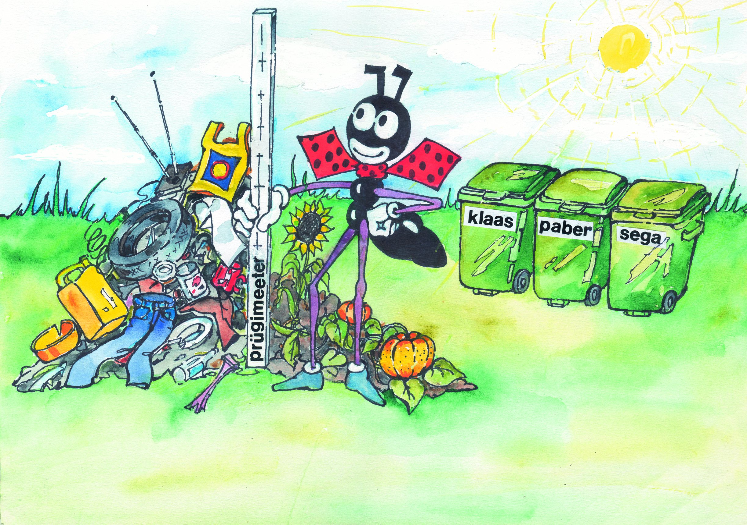 Ferda vähendab prügi