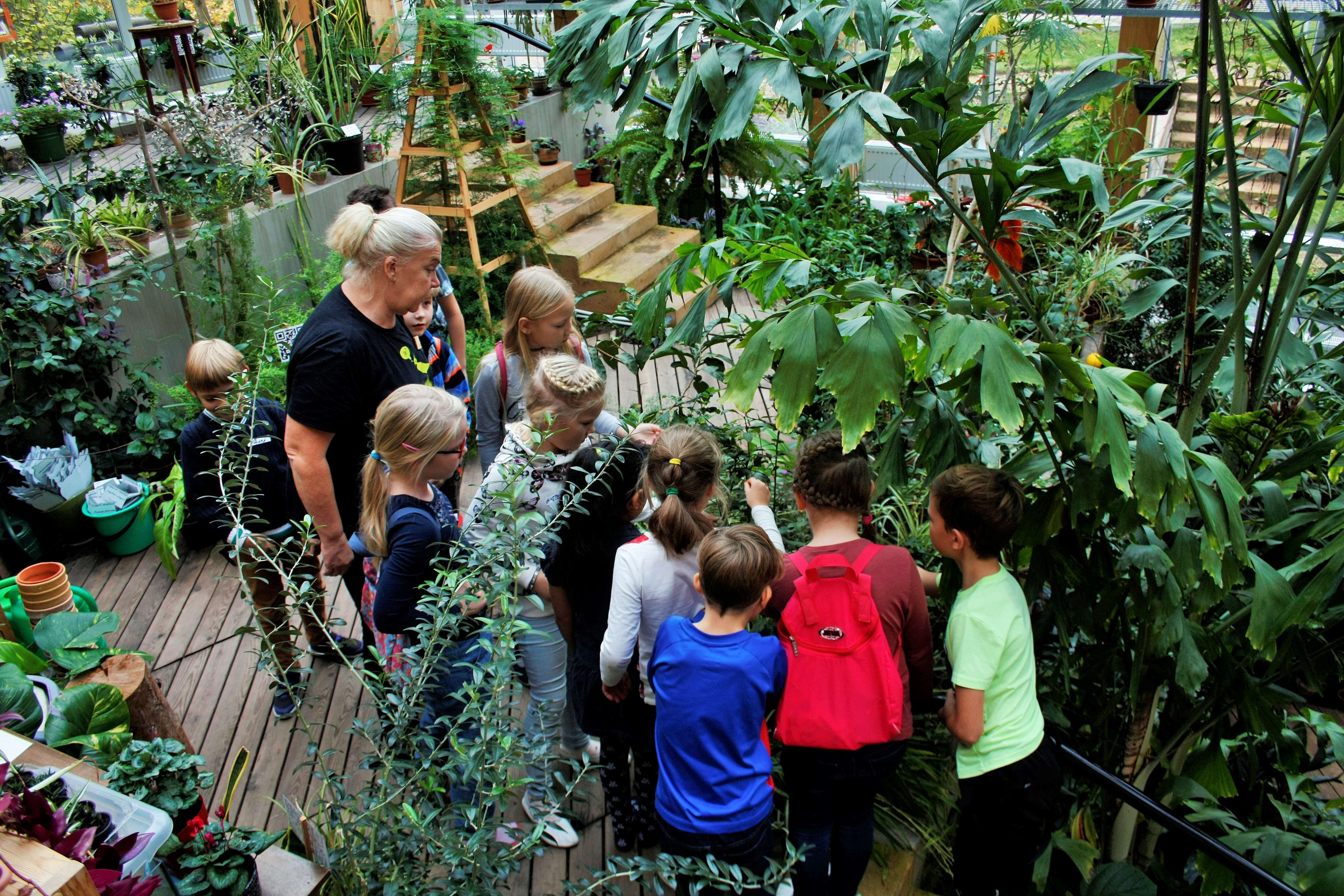 Tartu loodusmaja huviring talveaias uudistamas