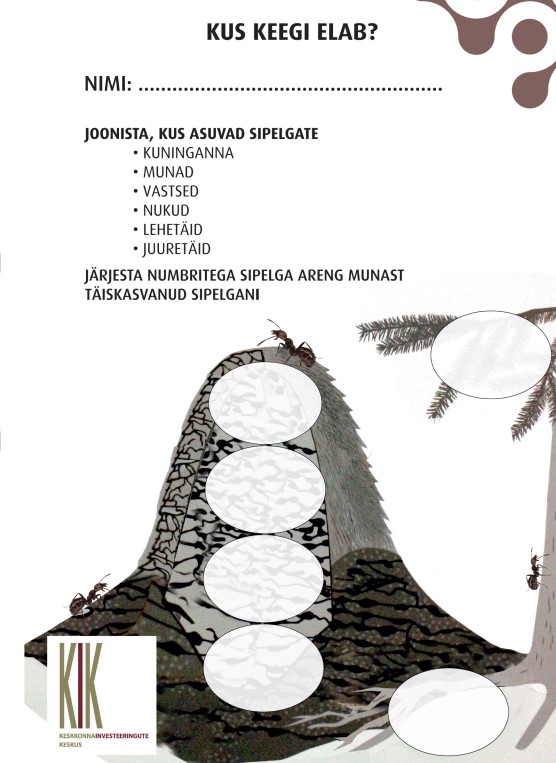 sipelgate tööleht algklassid