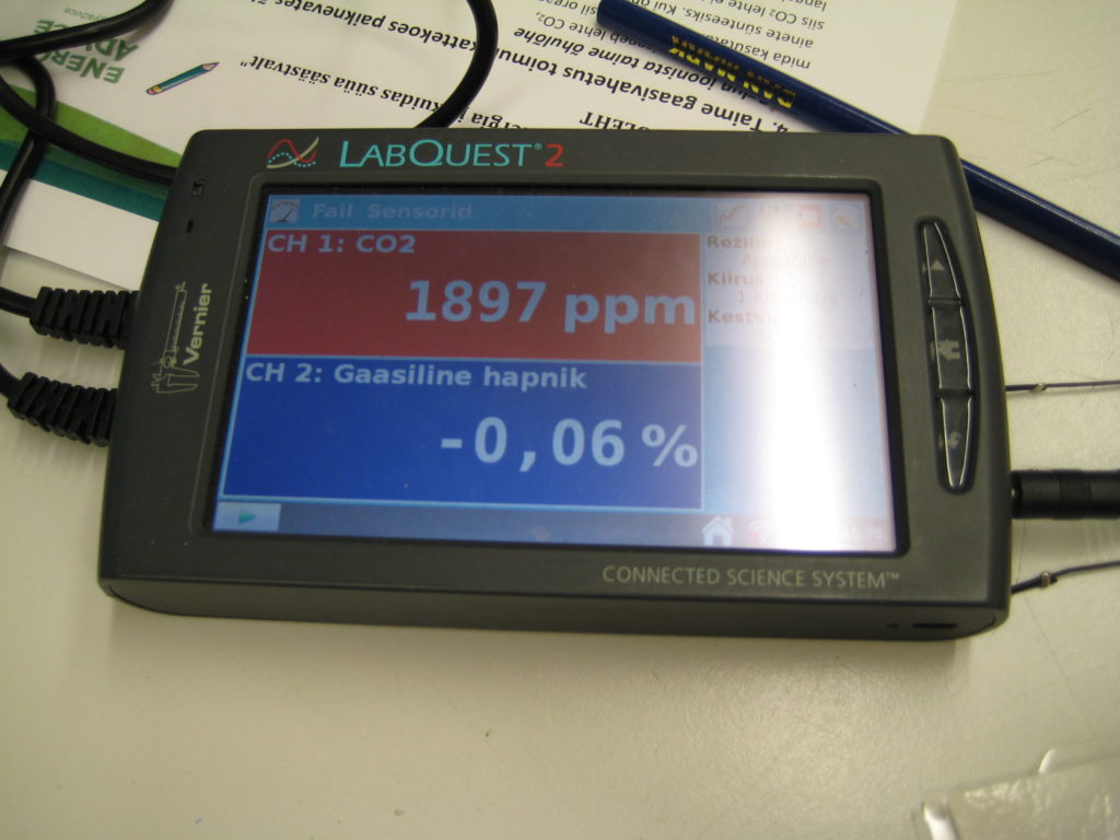 LabQuest 2 töövahend