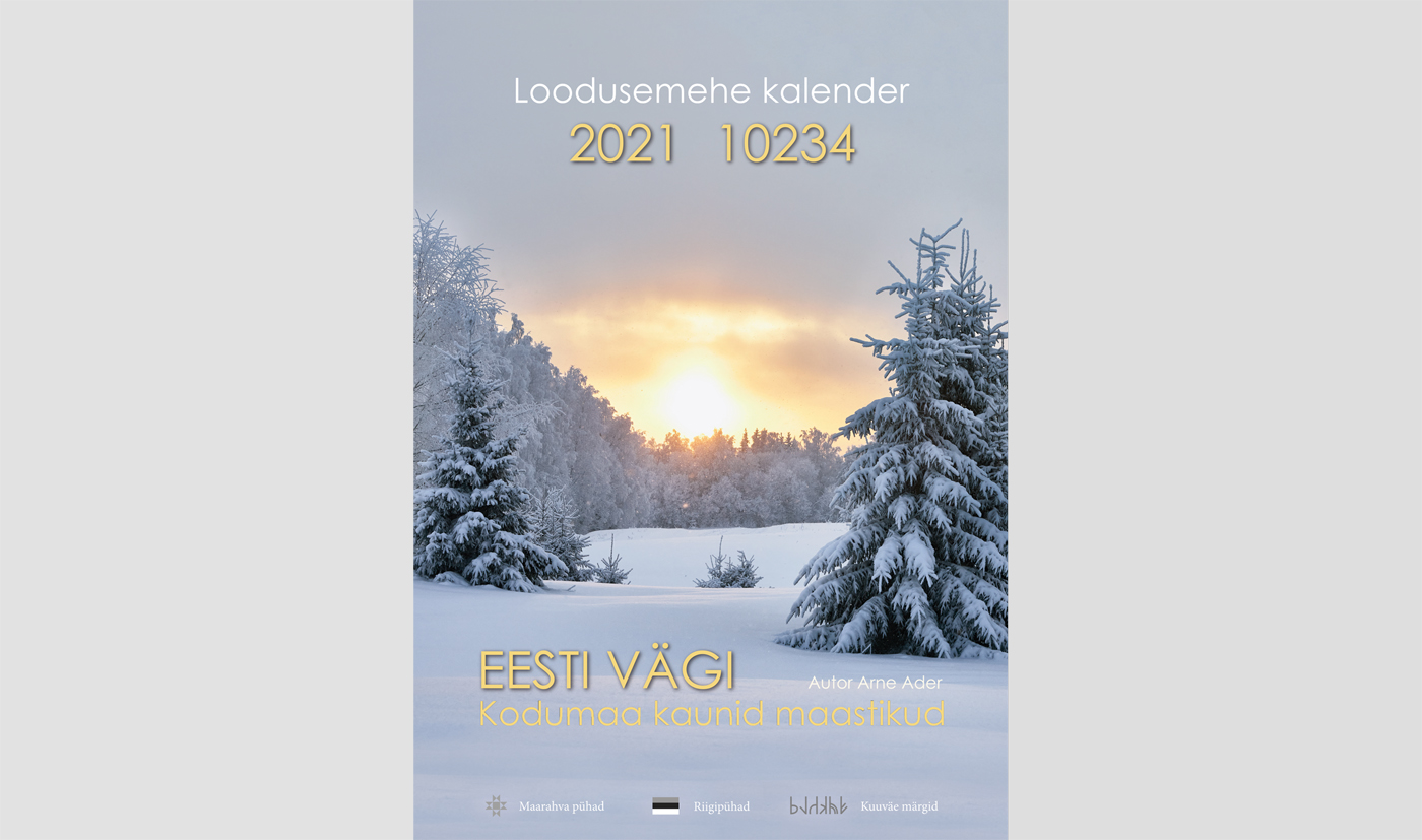 Loodusemehe kalender - esikaas