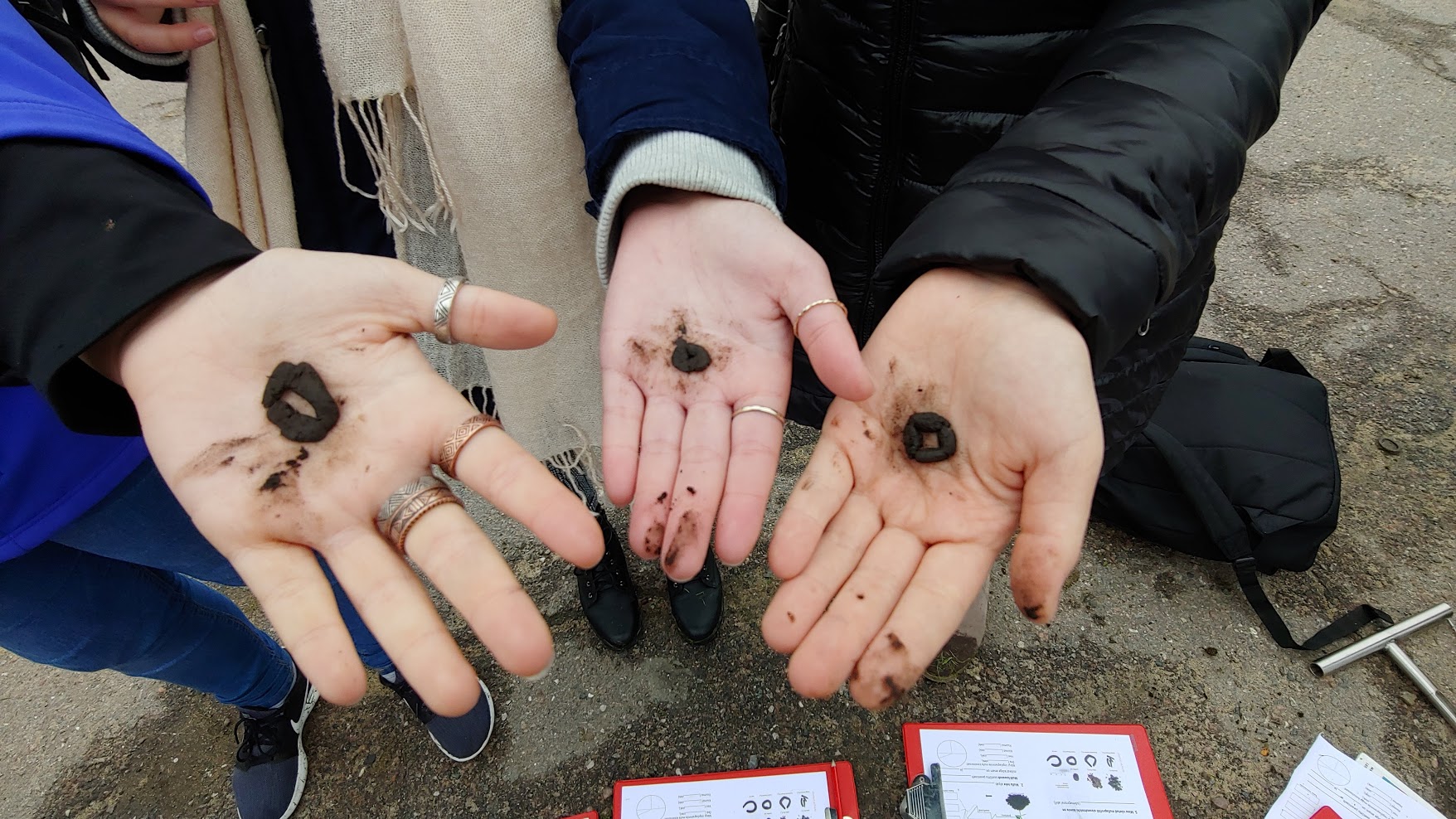 Mulla lõimis sõrmeprooviga. Foto: Maarika Männil