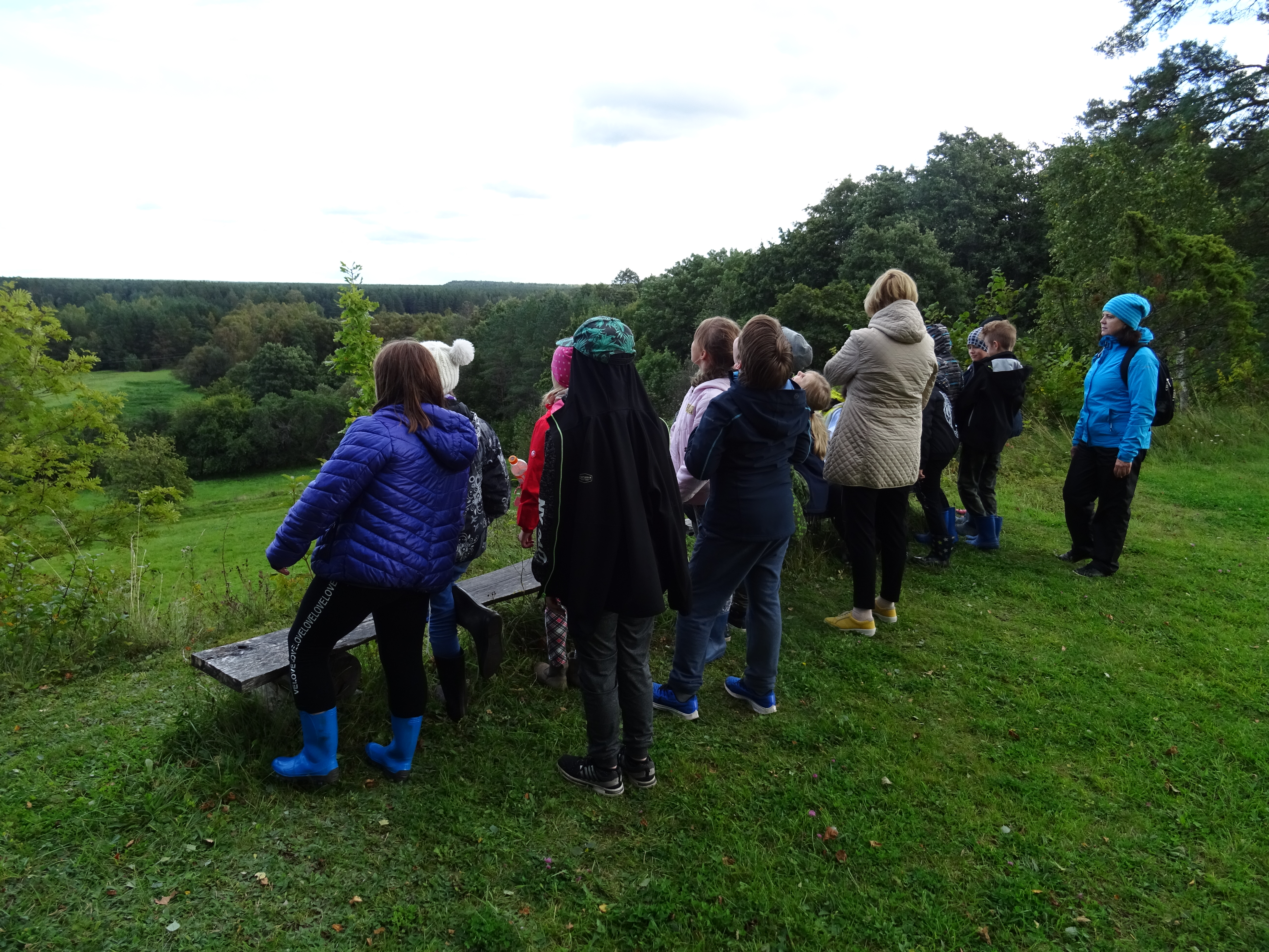 Muuksi klindiastangult näeb erinevaid maastikke