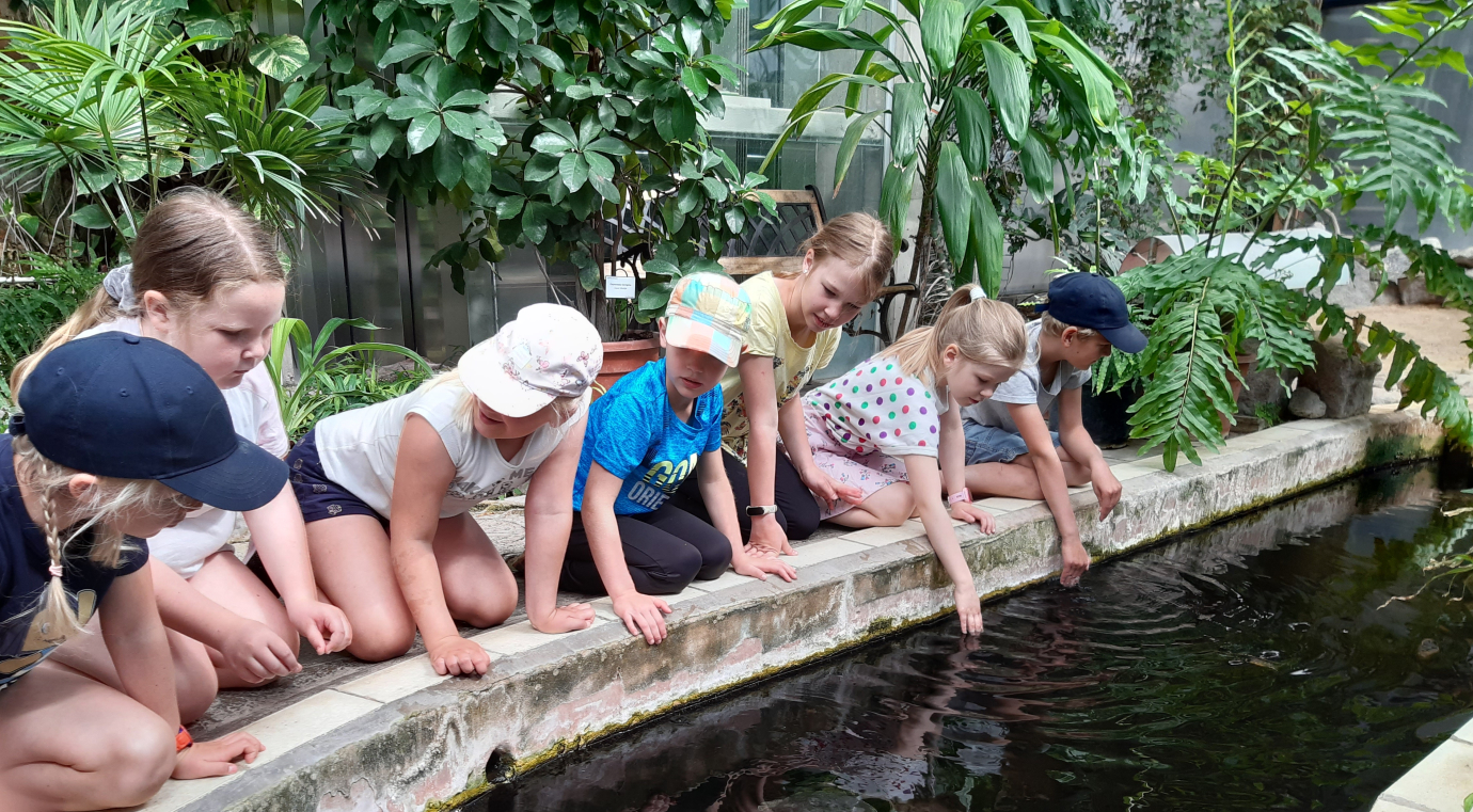 Tartu Ülikooli botaanikaaed lastelaager Foto: Margit Hirv