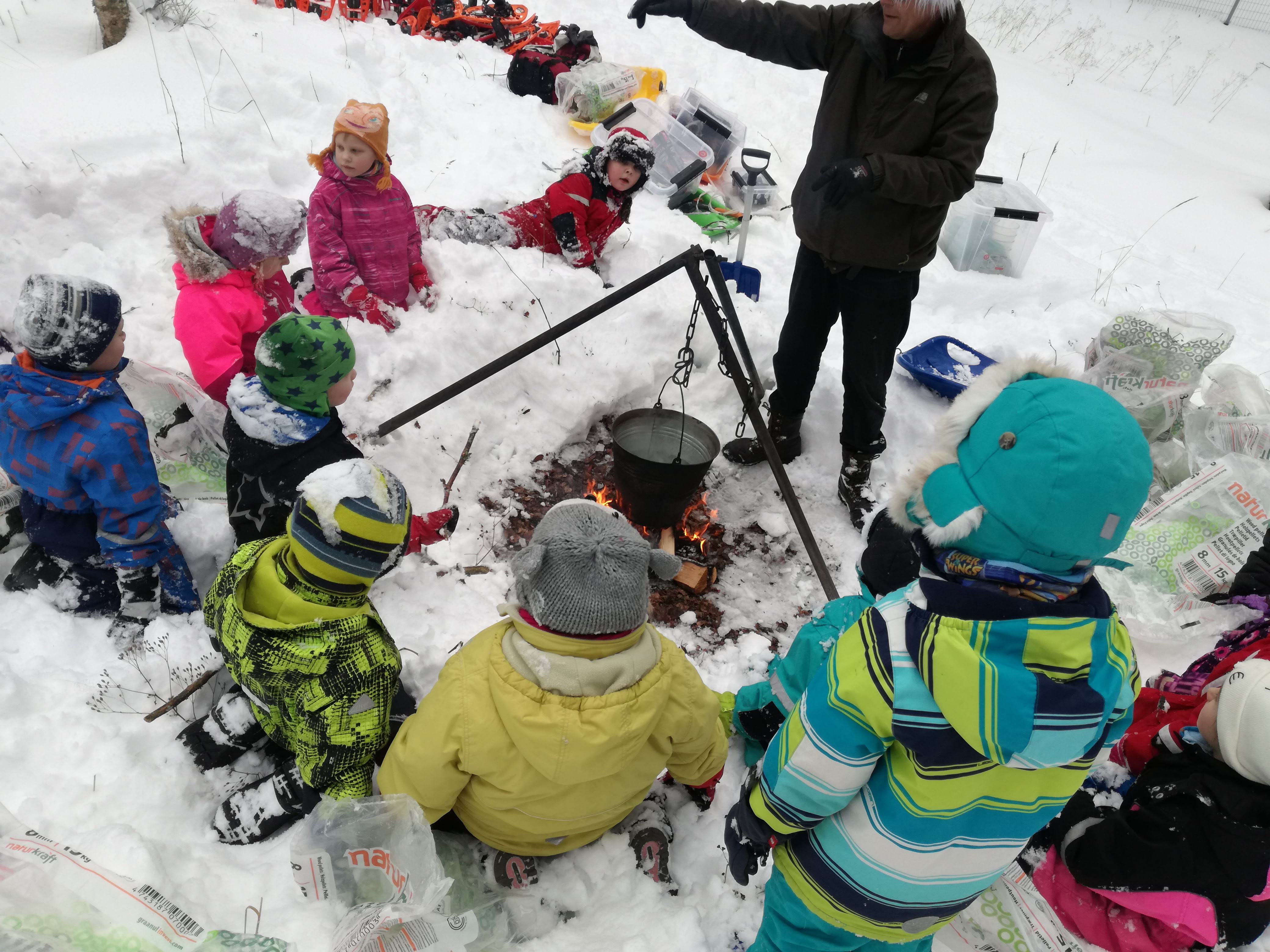 Tee keetmine lõkkel