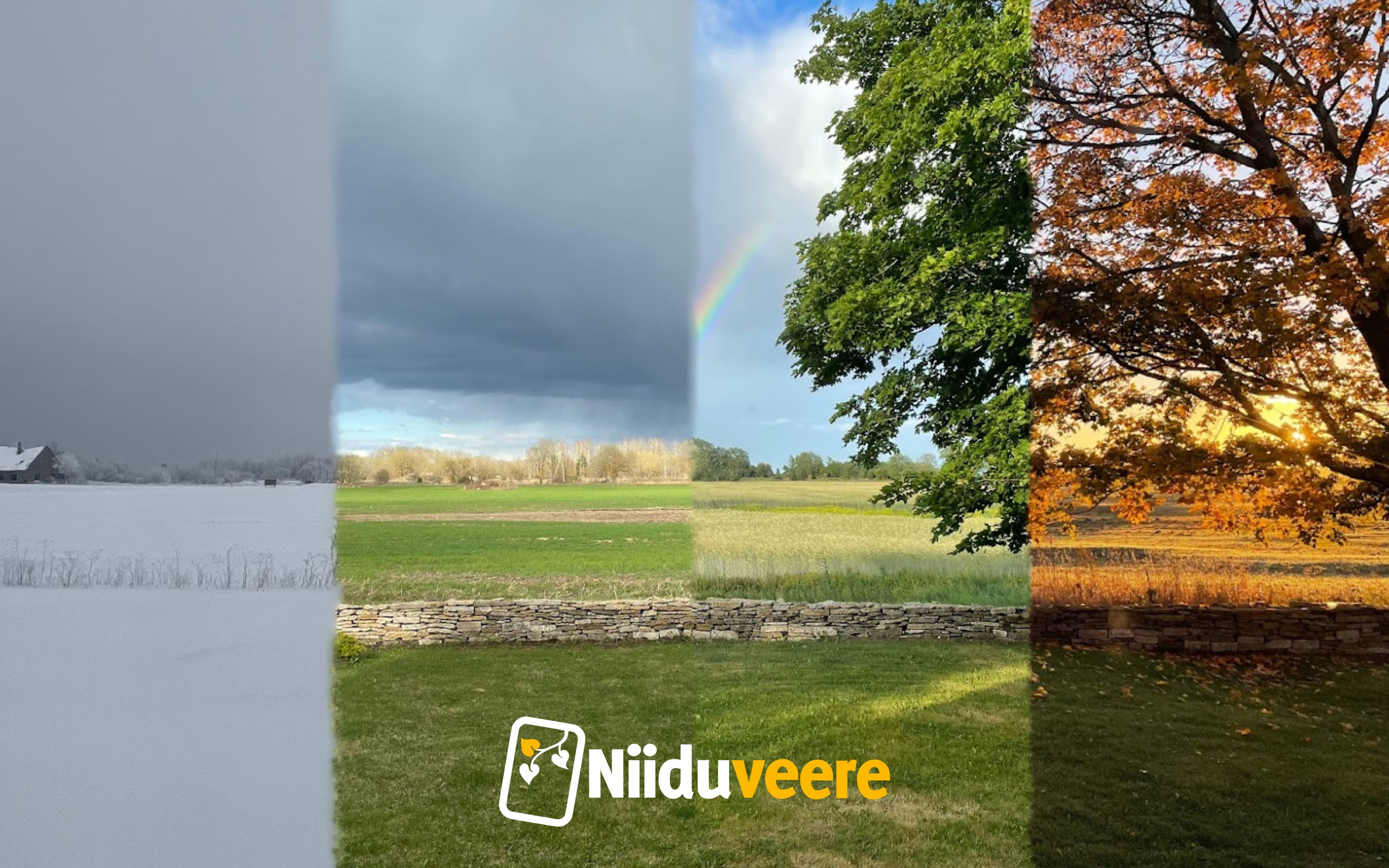 Aastaajad köögiaknas