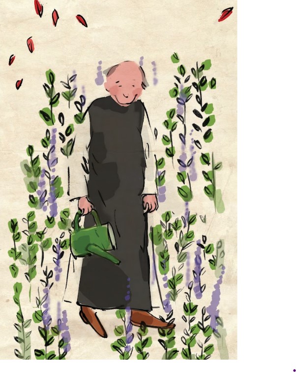 Munk_aednik_taustaga