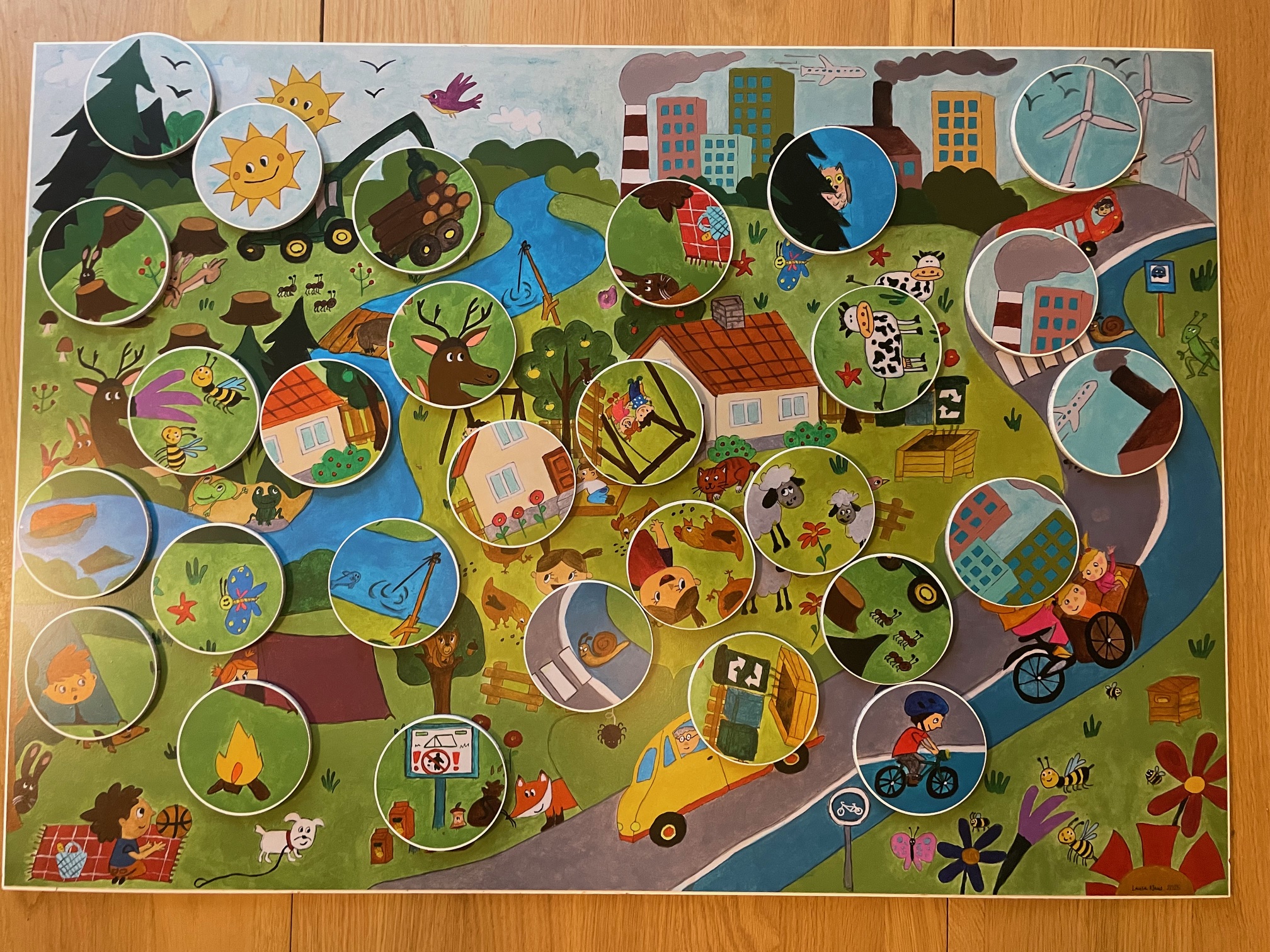 Magnettahvel Roheline mõtlemine