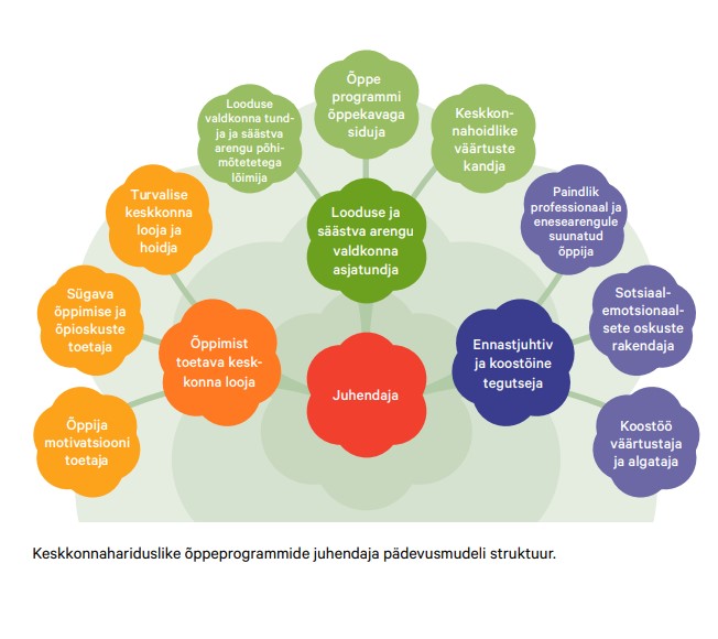 juhendaja pädevusmudeli skeem