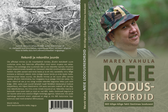 Meie loodusrekordid - raamatu kaanepilt