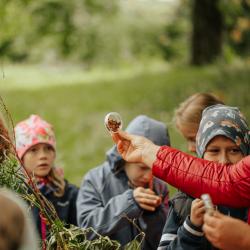seemne näitamine lastele